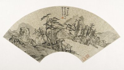 Landscape by Xie Shichen
